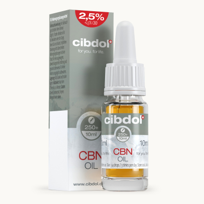 2,5% CBN & 2,5% CBD-olie