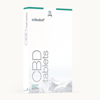 CBD-tabletten 5% (500mg)