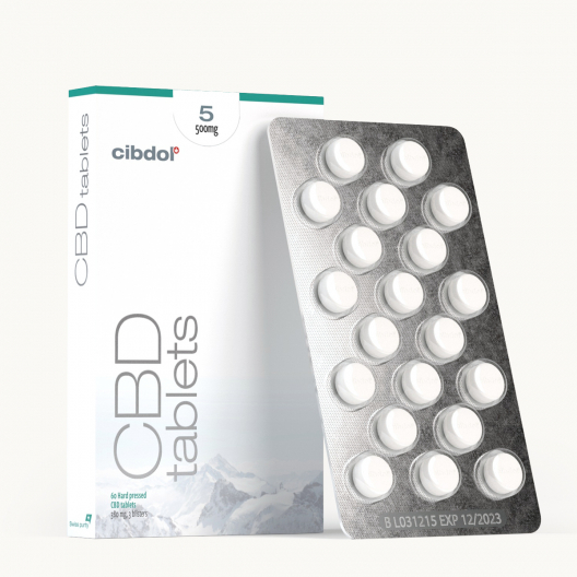 CBD-tabletten 5% (500mg)