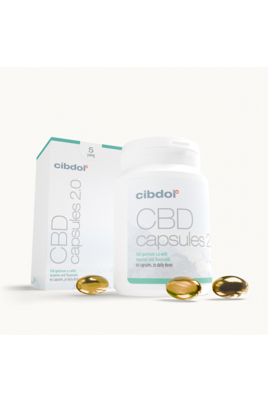 CBD Softgel Capsules 5% (500mg)