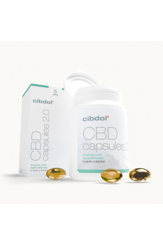 CBD Softgel Capsules 5% (500mg)