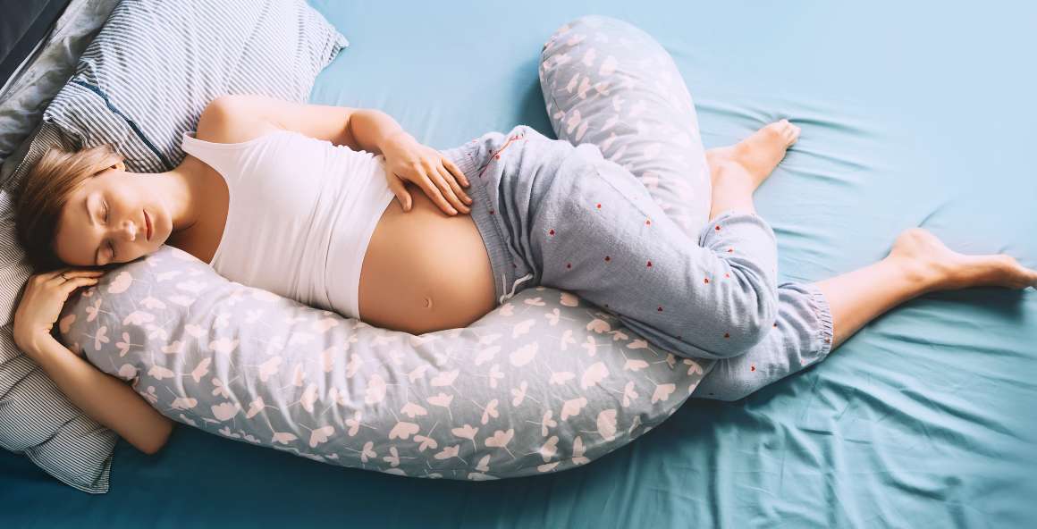 ideale-slaaphouding-gedurende-zwangerschap-eerste-3-maanden