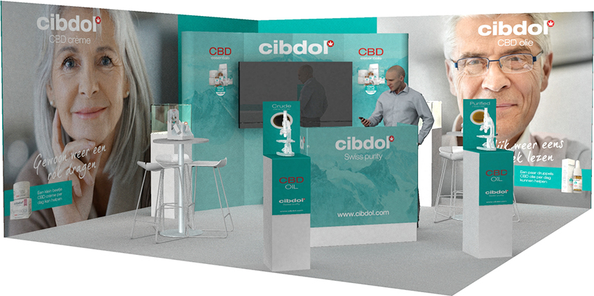 Cibdol is aanwezig op de 50Plus beurs in de Jaarbeurs in Utrecht